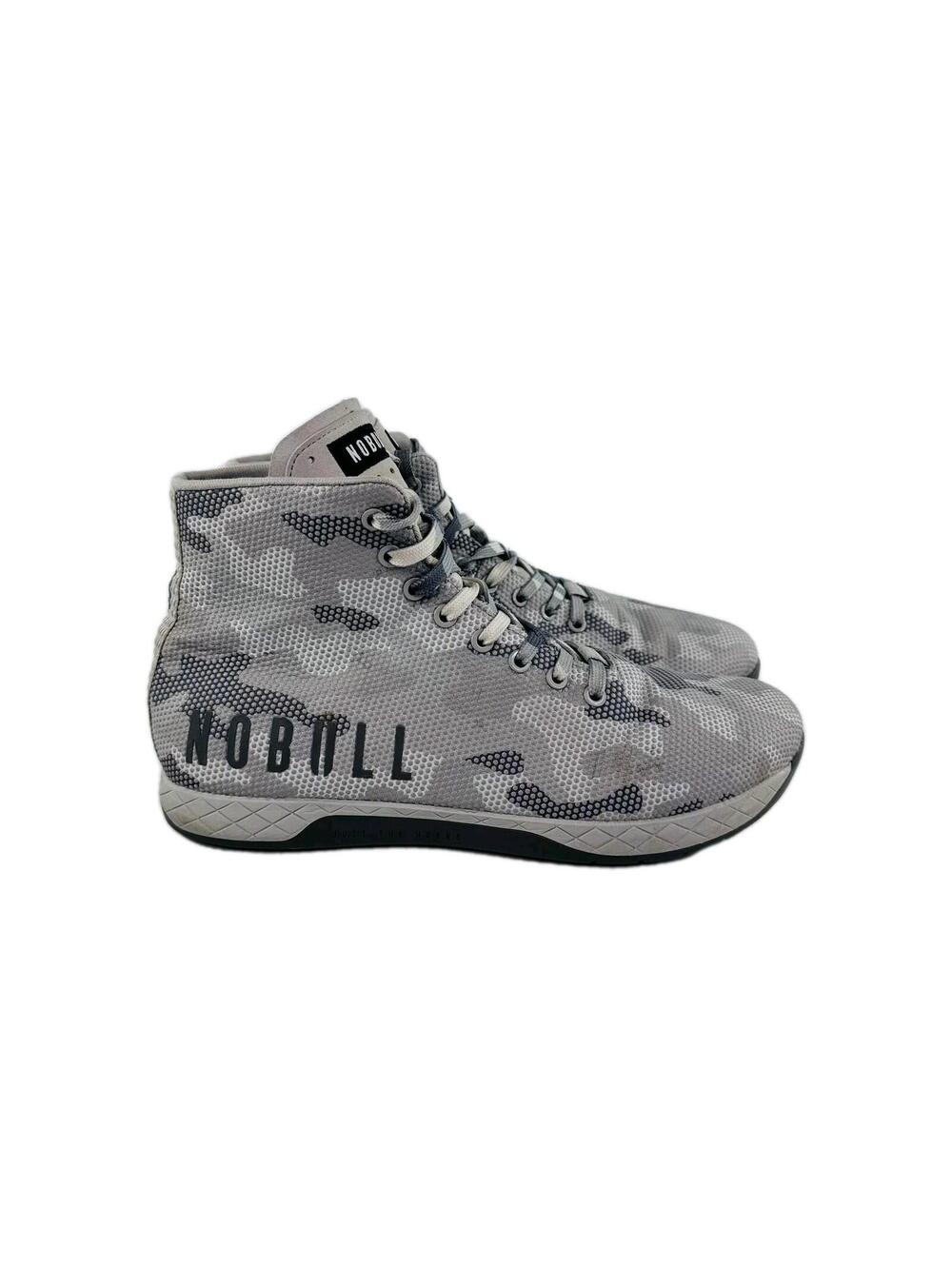 NOBULL High-Top Arctic Camo Trainer US 11.5 Mens Lace-Up Sneakers